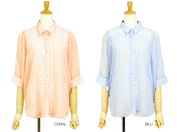 play g check shirt ¥Ø¥ë¥·¡¼¤Ê¿§Ì£¤Î¥®¥ó¥¬¥à¥Á¥§¥Ã¥¯¤ò»ÈÍѤ·¤¿¥·¥ó¥×¥ë¤Ç»È¤¤°×¤¤7ʬ¾æ¤Î¥É¥ë¥Þ¥ó¥¹¥ê¡¼¥Ö¥·¥ã¥Ä