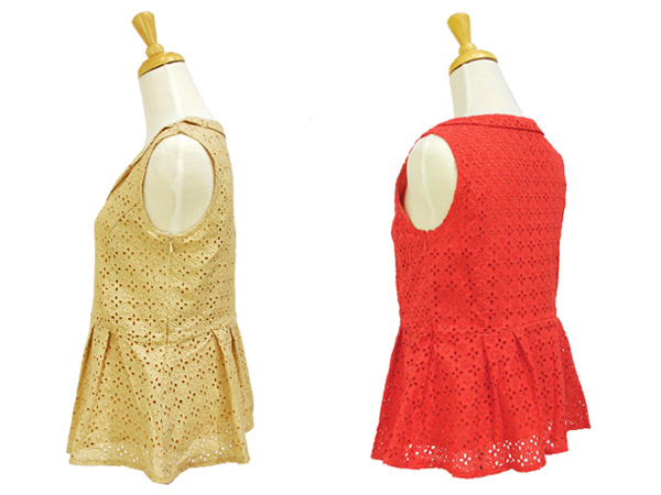 cutwork lace top¡¡¥Ú¥×¥é¥à¥È¥Ã¥×¥¹