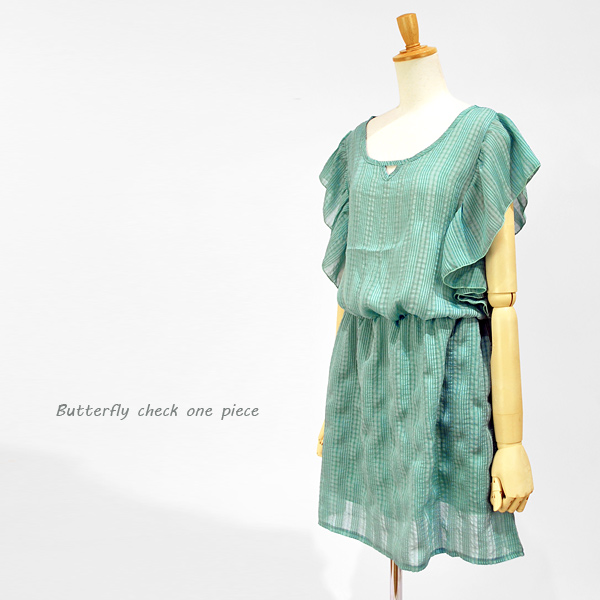 butterfly check one piece ¥ï¥ó¥Ô¡¼¥¹
