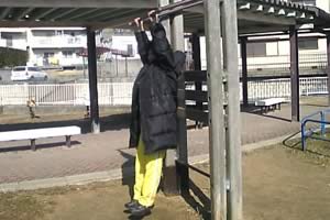 ぶらさがり