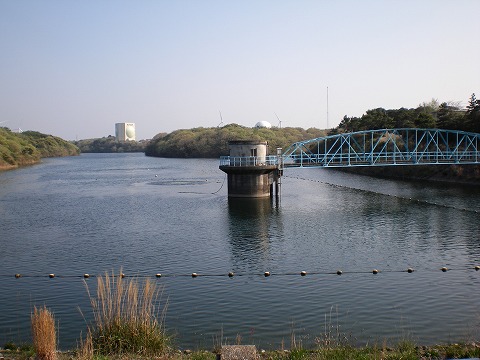 ダム湖(白石貯水池)