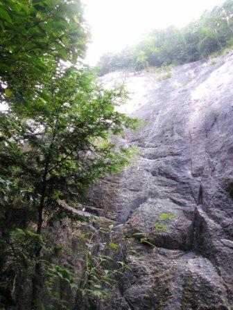 岩登り