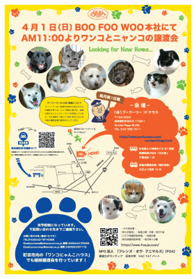 4月1日譲渡会