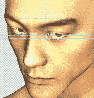フォトショップとPoserで絵を書く7
