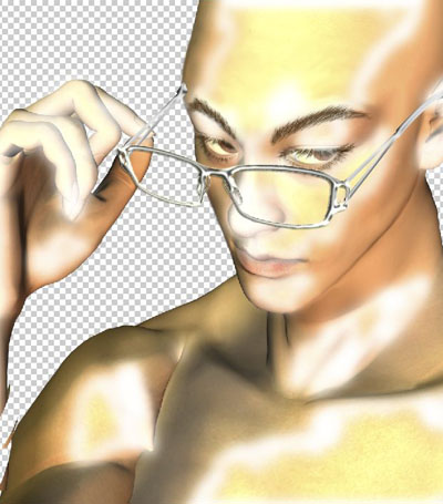Poserをphotoshopで修正する