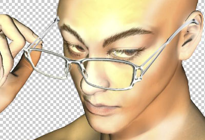 Poserをphotoshopで修正する3