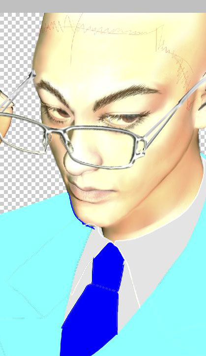 Poserをphotoshopで修正する7