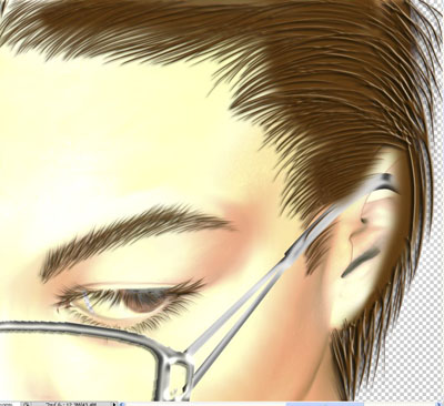 Poserをphotoshopで修正する11