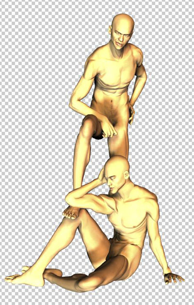 Poser photoshop 表紙メイキング 果てに見る夢1