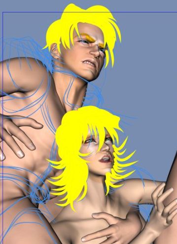 120102タイバニ表紙 ジェイク兎メイキング15.JPG