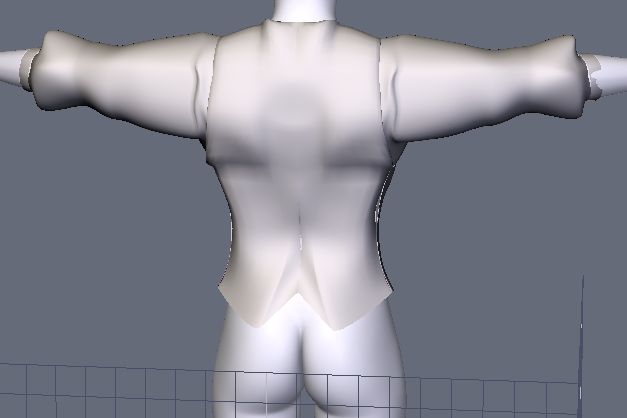 DAZStudio4 Shade 虎徹の服と小物作成 Hexagon メタセコ Metasequoia0225.JPG