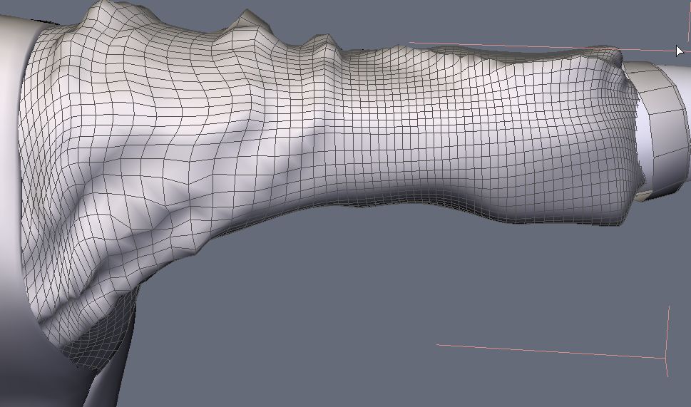 DAZStudio4 Shade 虎徹の服と小物作成 Hexagon メタセコ Metasequoia0228.JPG