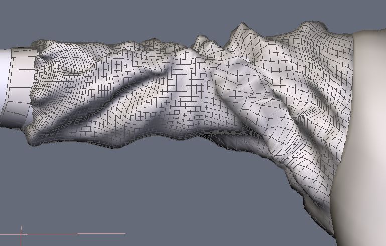 DAZStudio4 Shade 虎徹の服と小物作成 Hexagon メタセコ Metasequoia0230.JPG