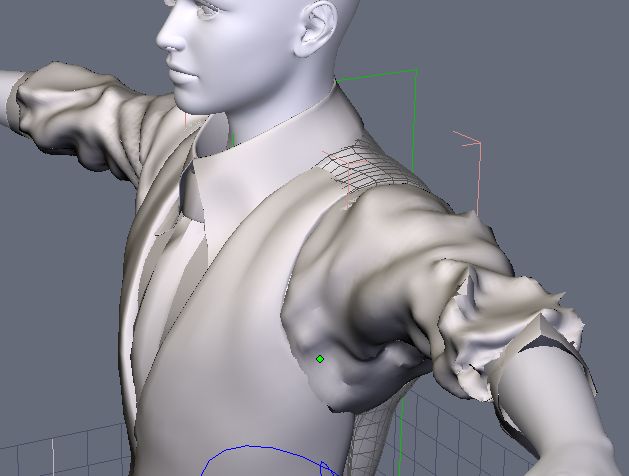 DAZStudio4 Shade 虎徹の服と小物作成 Hexagon メタセコ Metasequoia0243.JPG