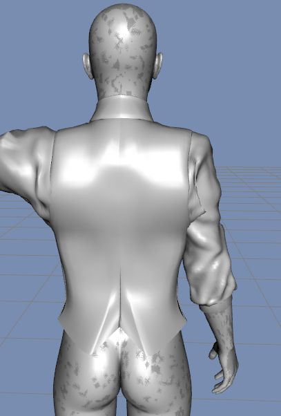 DAZStudio4 Shade 虎徹の服と小物作成 Hexagon メタセコ Metasequoia0247.JPG