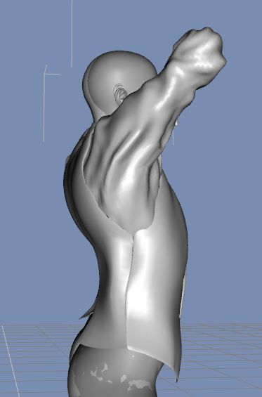 DAZStudio4 Shade 虎徹の服と小物作成 Hexagon メタセコ Metasequoia0255.JPG