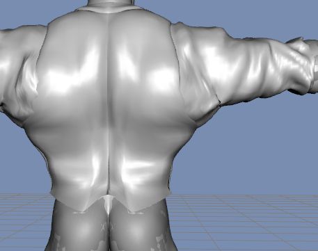 DAZStudio4 Shade 虎徹の服と小物作成 Hexagon メタセコ Metasequoia0267.JPG