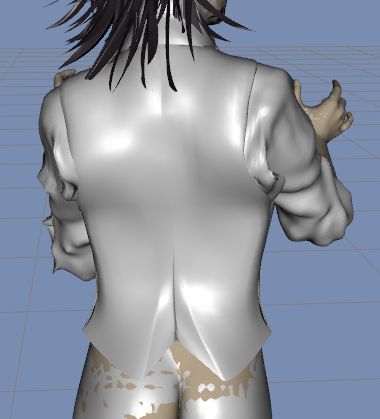 DAZStudio4 Shade 虎徹の服と小物作成 Hexagon メタセコ Metasequoia0287.JPG