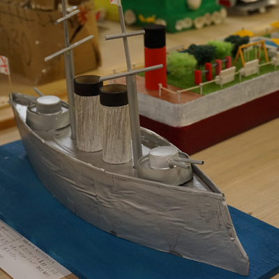 三笠第54回船の模型コンクール作品展。 | 横須賀海軍カレー本舗