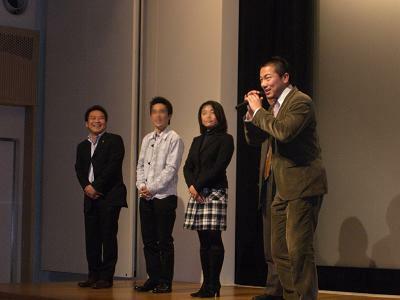 夢力試写会、てっぺん大島啓介さん、森憲一くん