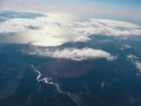 日本の上空