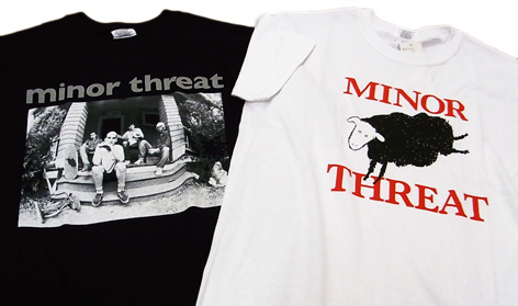 MINOR THREAT(マイナー スレット) Tシャツ入荷！ | BLOG AND DESTROY