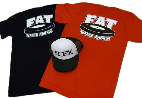 FAT WRECK CHORDSジップパーカー、Tシャツ、ステッカー入荷しています