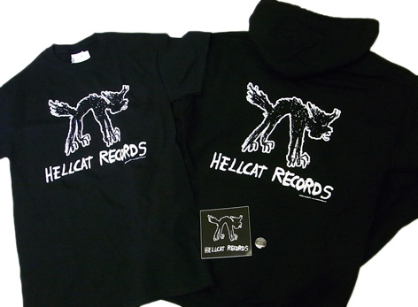 HELLCAT RECORDS (ヘルキャット レコード)のジップパーカー、T