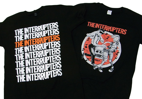 THE INTERRUPTERS Tim Art Tシャツ（Ｌ）