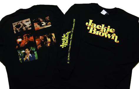ジャッキーブラウン　タイトルTシャツ Yahoo!オークション - Jackie brown ジャッキーブラウン 半袖T