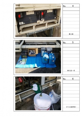 某スーパー 非常用発電機装置整備 三菱重工 PG45PX | 産業用蓄電池専門