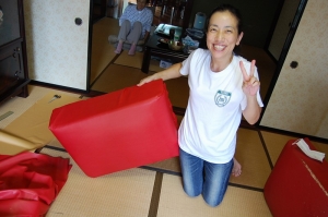 座面の修理一丁上がり