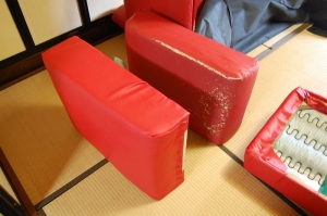 座面のビフォーアフター