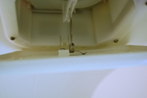 換気扇カバーを取り付け