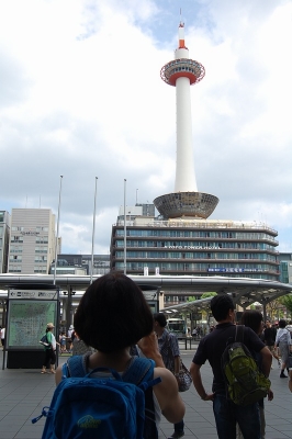 夏の京都駅