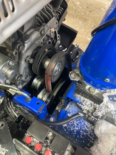 修理完了の為再出品いたします！ヤマハ除雪機 YT660E ベルト交換済み