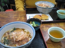 きしめんです。
