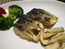 サワラの柚子胡椒焼き
