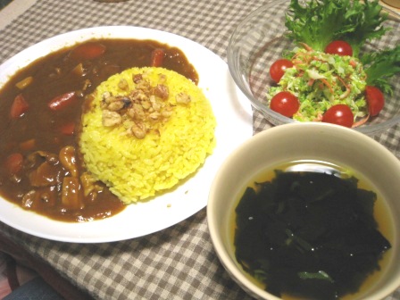 5/8の晩ごはん