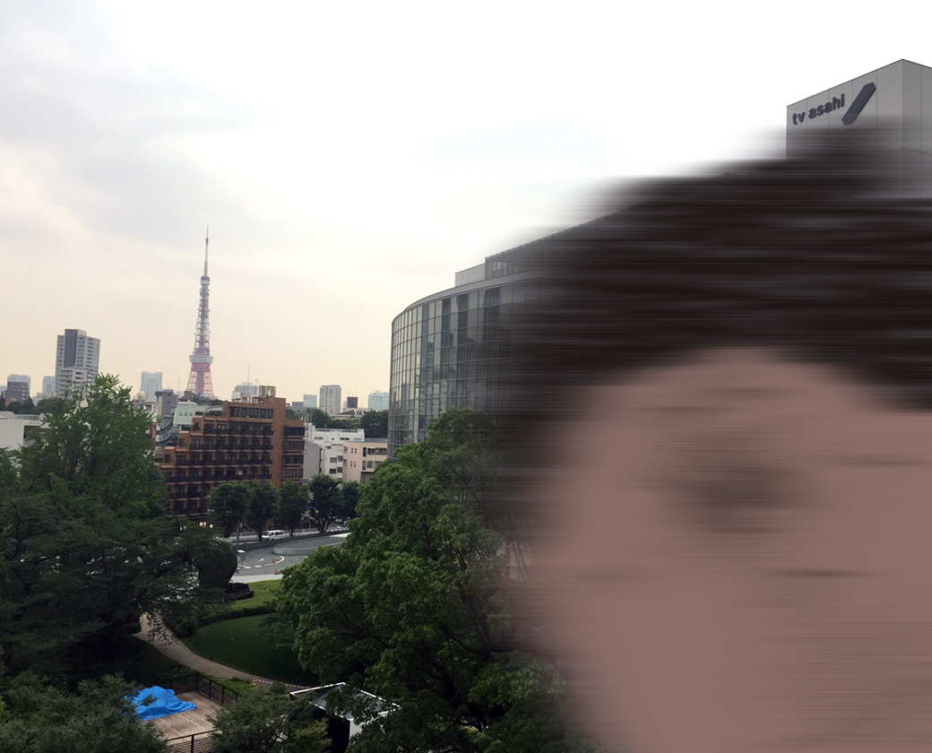 六本木ヒルズから見た東京タワー