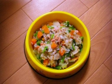 メインは鮭