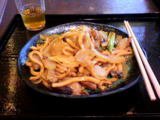 ホルモンうどん