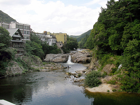 宿からの景色