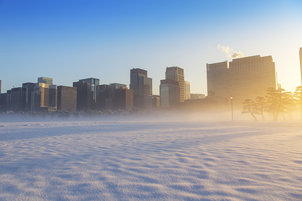 大雪後の東京の朝 | 風景写真家 片岡巖 旅写真ブログ