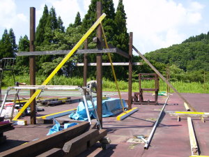 RCリゾート操作台建て替え、柱1〜4番.jpg
