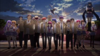 Angel Beats ｅｄの画像比較ー とかやってみたり 黒魔犬のへたれ日記