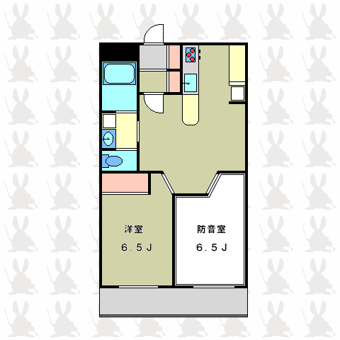 笹山ハイツ 間取り