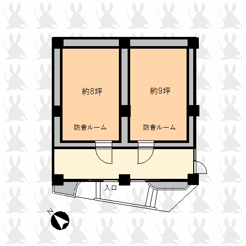 T&Kビルスタジオ 間取り