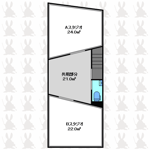 世田谷スタジオ 間取り