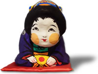 春日部張り子・お福